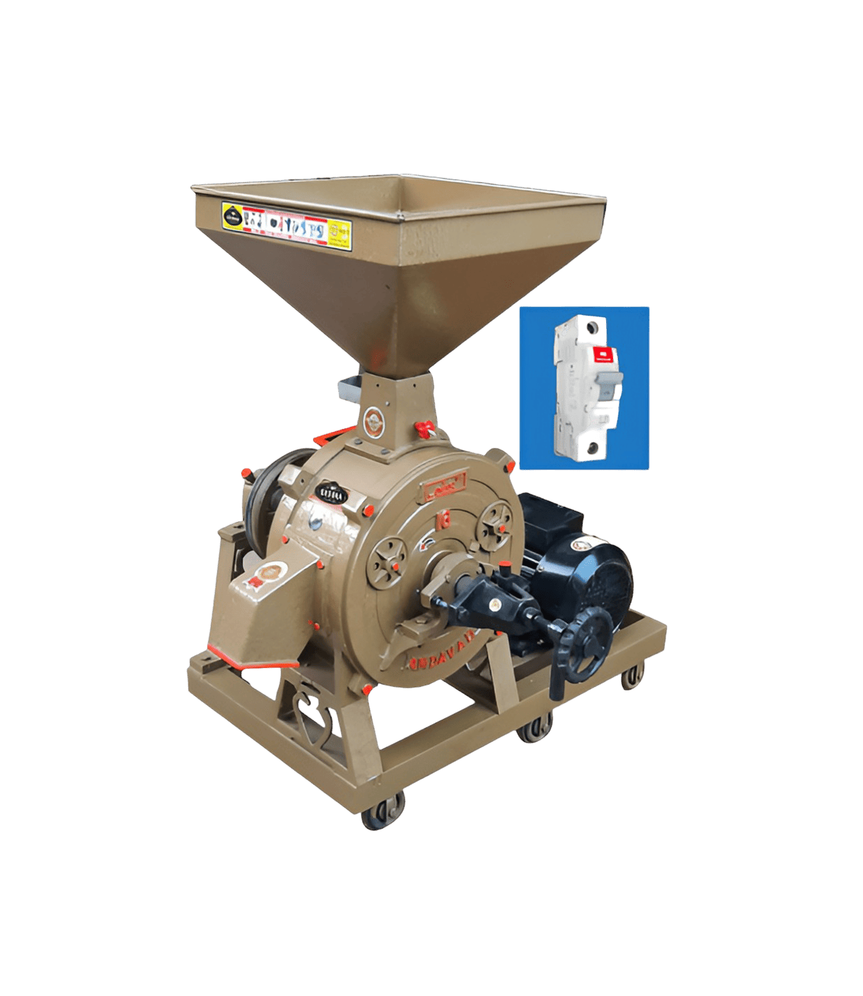 16*3 INCH COMMERCIAL FLOUR MILL